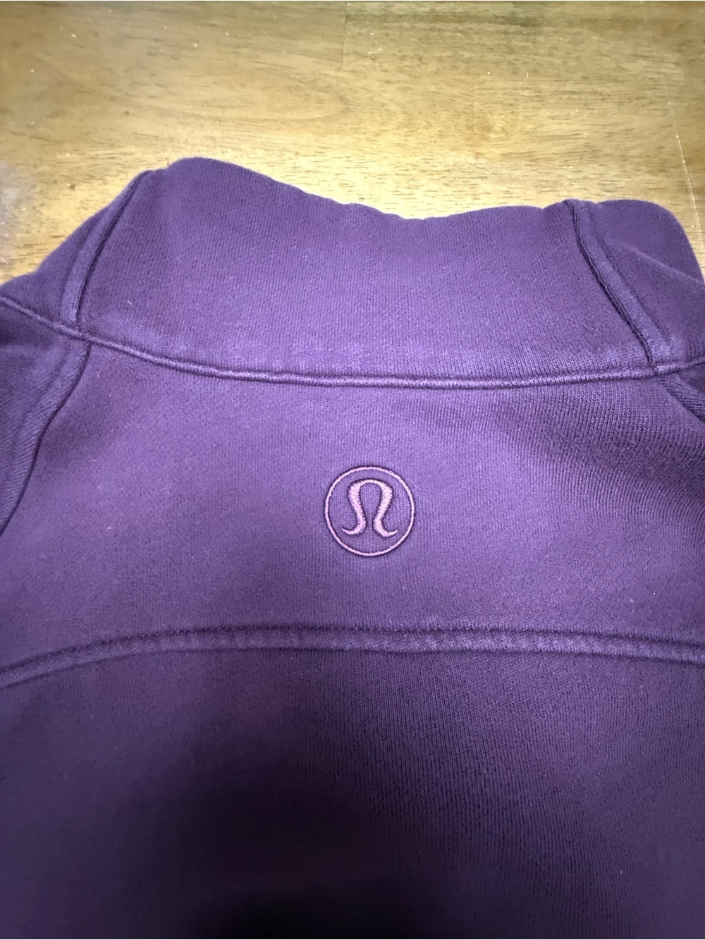 Lululemon Scuba Oversized Funnel-Neck Full Zip XL/XXL Garnet - Picture 9 of 9